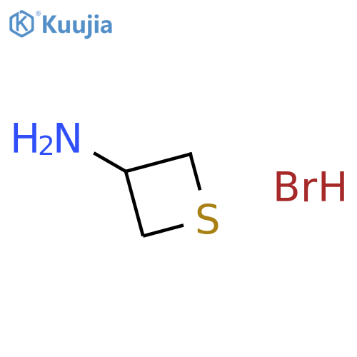 Thietan-3-amine hydrobromide structure