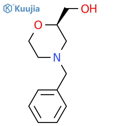 (R)-(4-Benzylmorpholin-2-yl)methanol structure