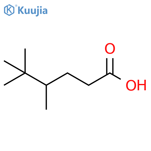 4,5,5-trimethylhexanoic acid structure