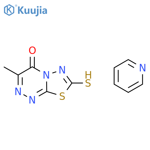 3-methyl-7-sulfanyl-4H-1,3,4thiadiazolo2,3-c1,2,4triazin-4-one; pyridine structure