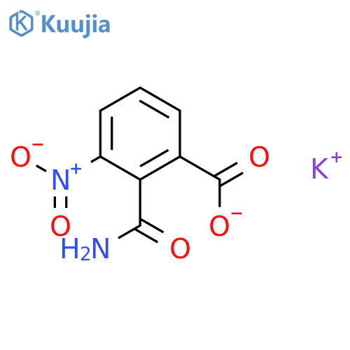 2-(Aminocarbonyl)-3-nitrobenzoic Acid Potassium Salt structure