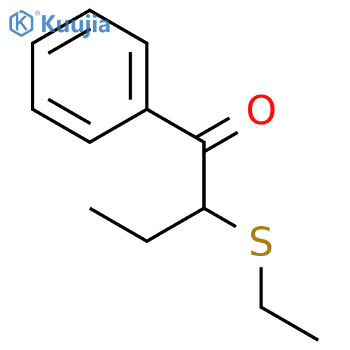1-Butanone, 2-(ethylthio)-1-phenyl- structure