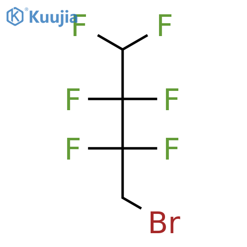 Butane, 4-bromo-1,1,2,2,3,3-hexafluoro- structure