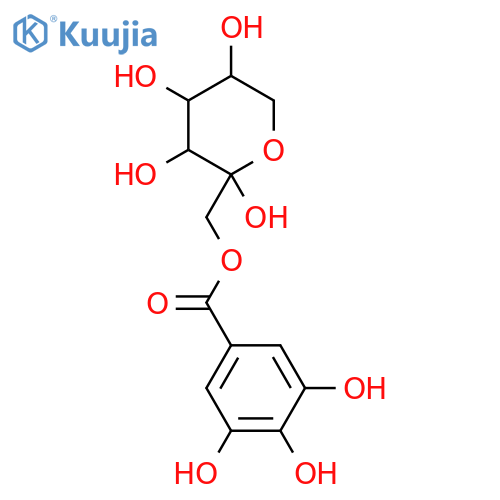 1-O-Galloylfructose structure