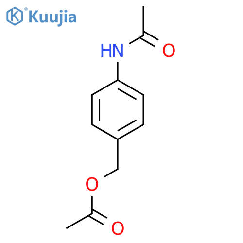 4-Acetamidobenzyl acetate structure