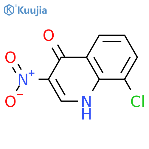 8-Chloro-3-nitroquinolin-4-ol structure