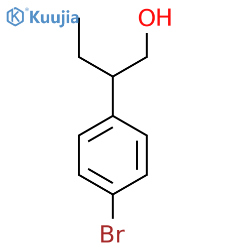 2-(4-Bromophenyl)butan-1-ol structure