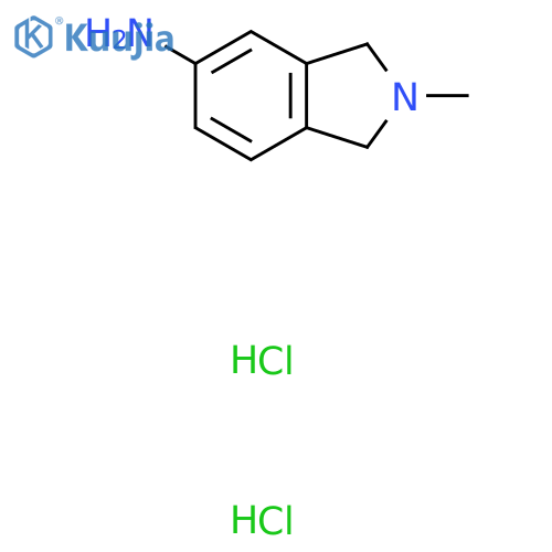 2-Methylisoindolin-5-amine dihydrochloride structure