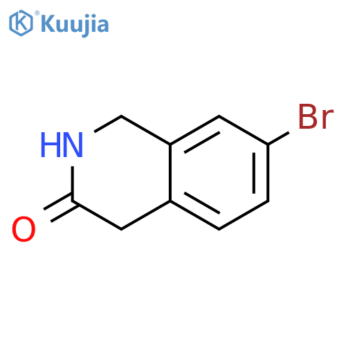 7-Bromo-1,2-dihydroisoquinolin-3(4H)-one structure