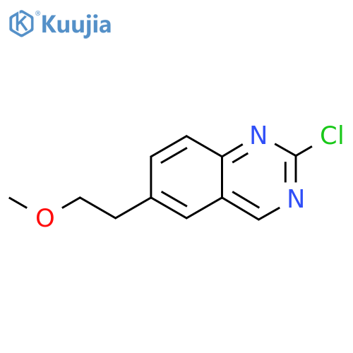 2-Chloro-6-(2-methoxyethyl)quinazoline structure