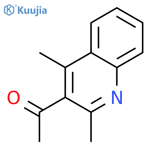 1-(2,4-DIMETHYLQUINOLIN-3-YL)ETHANONE structure