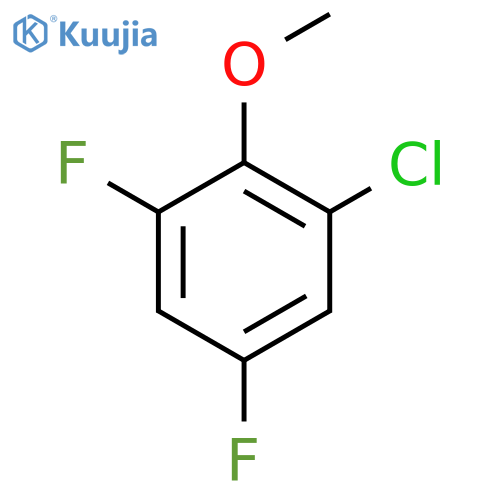 1-Chloro-3,5-difluoro-2-methoxybenzene structure