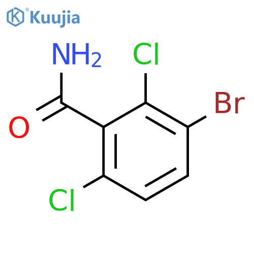 Benzamide, 3-bromo-2,6-dichloro- structure