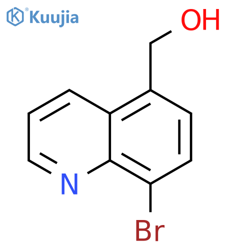 (8-bromoquinolin-5-yl)methanol structure
