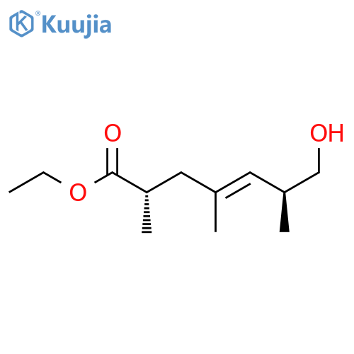 (2S,4E,6S)-7-Hydroxy-2,4,6-trimethyl-4-heptenoic Acid Ethyl Ester structure