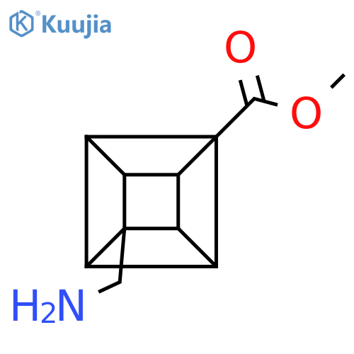 methyl 8-(aminomethyl)cubane-1-carboxylate structure
