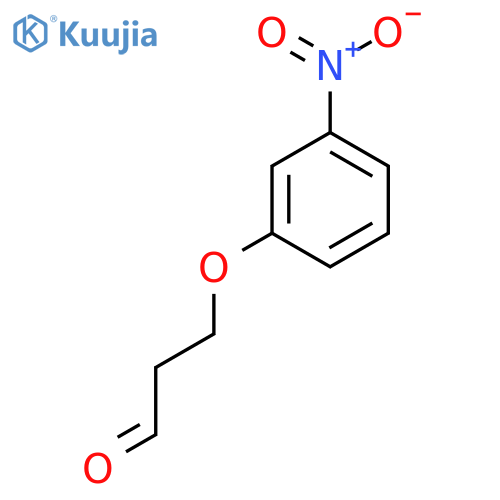 3-(3-Nitrophenoxy)propanal structure