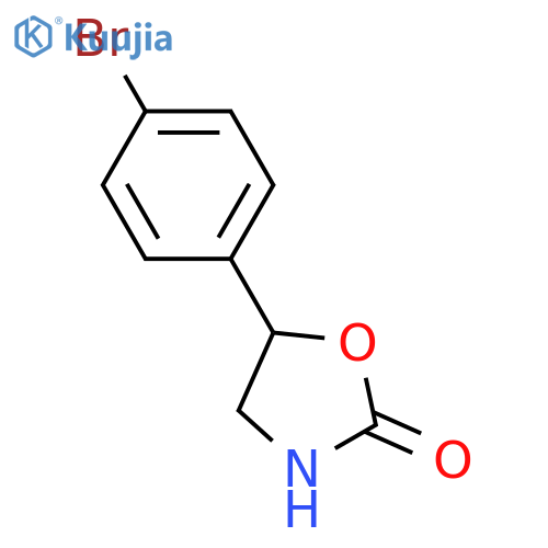 5-(4-bromophenyl)oxazolidin-2-one structure