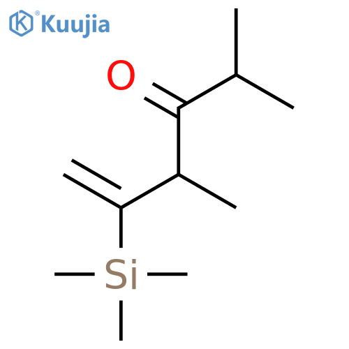 5-Hexen-3-one, 2,4-dimethyl-5-(trimethylsilyl)- structure