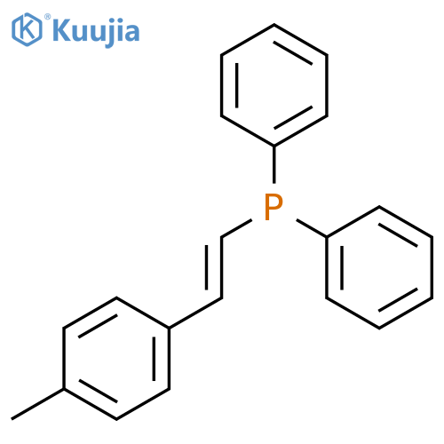Phosphine, [2-(4-methylphenyl)ethenyl]diphenyl-, (E)- (9CI) structure