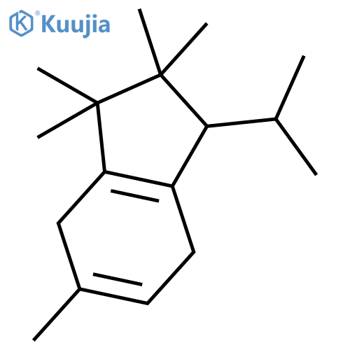 1H-Indene, 2,3,4,7-tetrahydro-1,1,2,2,6-pentamethyl-3-(1-methylethyl)- structure