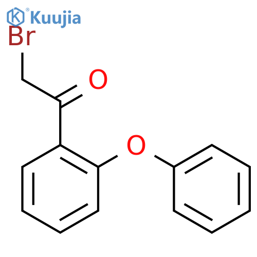 2-Bromo-1-(2-phenoxyphenyl)ethanone structure