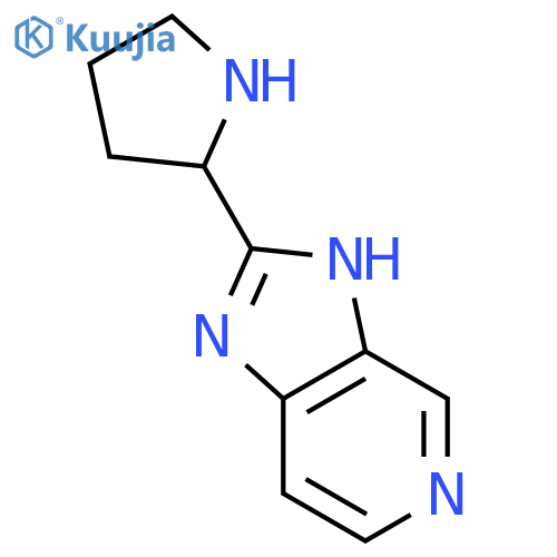 2-[(2s)-pyrrolidin-2-yl]-3h-imidazo[4,5-c]pyridine structure