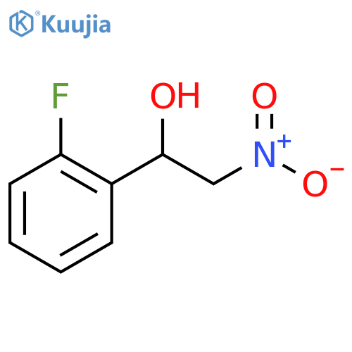 Benzenemethanol, 2-fluoro-α-(nitromethyl)-, (αS)- structure