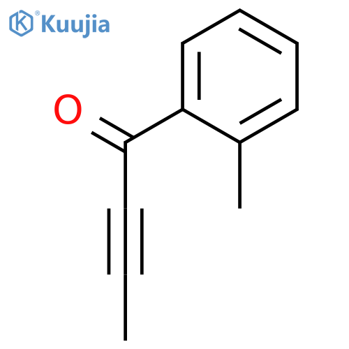 2-Butyn-1-one, 1-(2-methylphenyl)- structure