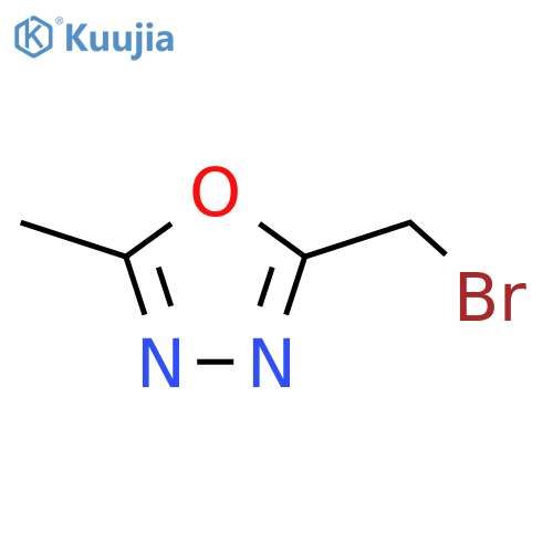 2-(Bromomethyl)-5-methyl-1,3,4-oxadiazole structure