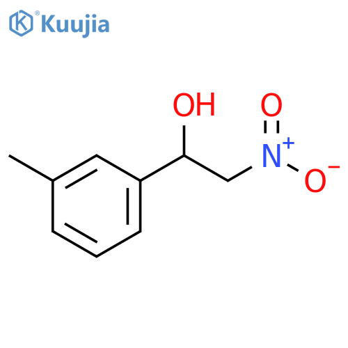 1-(3-methylphenyl)-2-nitroethanol structure