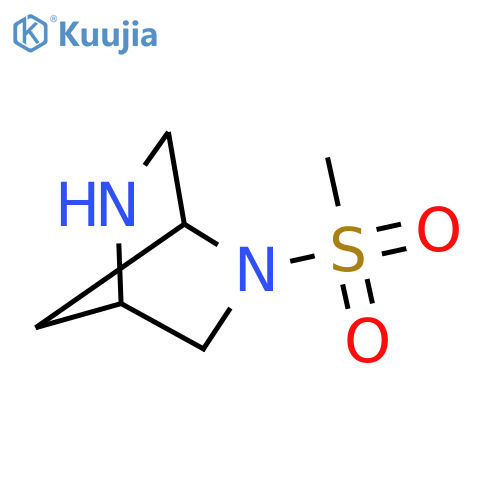 2-methylsulfonyl-2,5-diazabicyclo[2.2.1]heptane structure