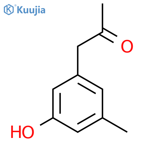 3-Methyl-5-(2-oxopropyl)phenol structure