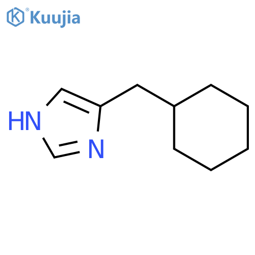 4-(cyclohexylmethyl)-1H-imidazole structure