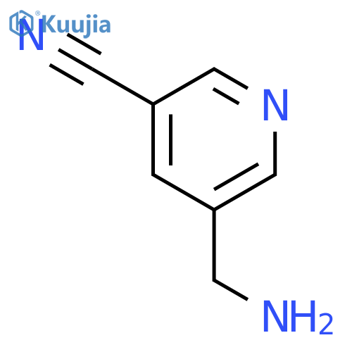 5-(aminomethyl)-3-Pyridinecarbonitrile structure