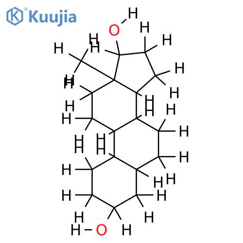 3.17-Dihydroxy-13-methyl-hexadecahydro-1H-cyclopenta[a]phenanthren structure