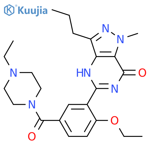 Fondenafil structure