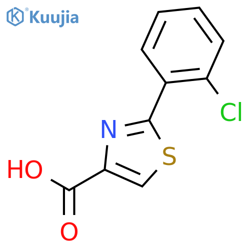 2-(2-Chlorophenyl)-1,3-thiazole-4-carboxylic acid structure