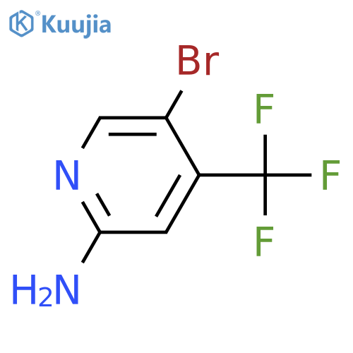 5-Bromo-4-(trifluoromethyl)pyridin-2-amine structure