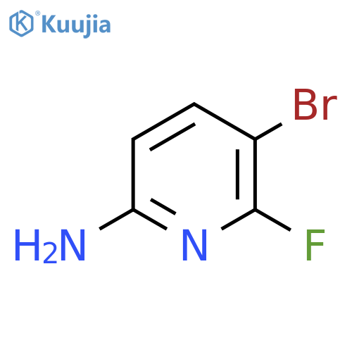 5-Bromo-6-fluoropyridin-2-amine structure