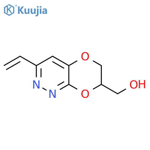 [1,4]Dioxino[2,3-c]pyridazine-7-methanol, 3-ethenyl-6,7-dihydro- structure