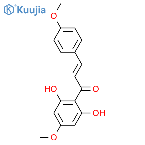 2-Propen-1-one,1-(2,6-dihydroxy-4-methoxyphenyl)-3-(4-methoxyphenyl)-, (2E)- structure