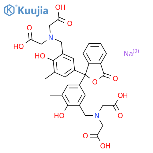 o-Cresolphthalein complexone disodium salt structure
