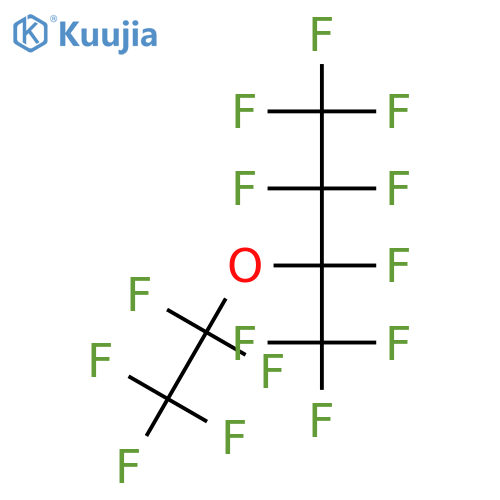 Butane, 1,1,1,2,2,3,4,4,4-nonafluoro-3-(pentafluoroethoxy)- structure