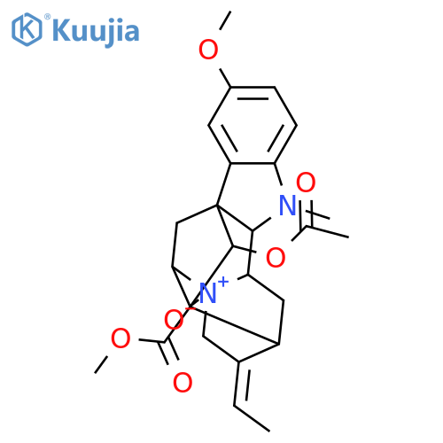Vincamajine; 10-Methoxy, O-Ac, N4-oxide structure