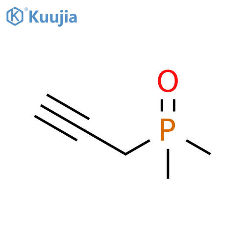 Phosphine oxide, dimethyl-2-propyn-1-yl- structure