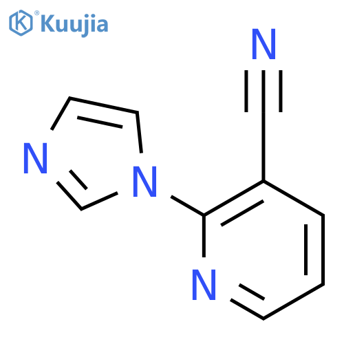2-(Imidazol-1-yl)-3-cyanopyridine structure