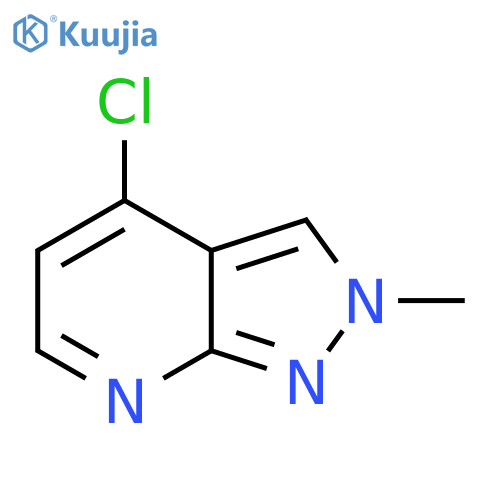 4-Chloro-2-methyl-2H-pyrazolo[3,4-b]pyridine structure