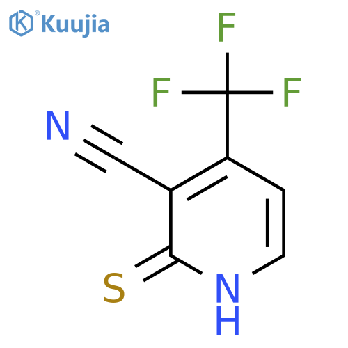 2-Mercapto-4-(trifluoromethyl)nicotinonitrile structure