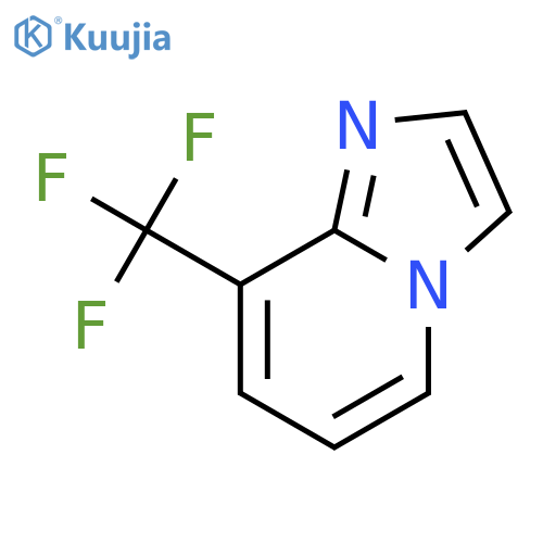 8-Trifluoromethyl-imidazo1,2-apyridine structure